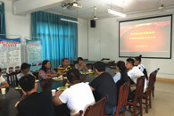 贸易与旅游管理学院组织外省新生座谈