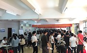 贸易与旅游管理学院首次尝试专场招聘会，受到企业和毕业生欢迎