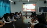 贸易与旅游管理学院团委开展“青年大学习”培训座谈交流会
