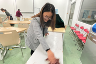 贸易与旅游管理学院党总支部开展 “勤勤恳恳学雷锋，时时刻刻做实事”主题党日活动