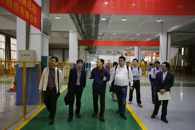 中德职业教育汽车机电合作SGAVE项目车身修复专业考察小组到访汽车工程学院