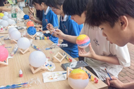 【携手同行、共筑未来】汽车工程学院开展大学生心理解压游园活动