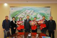 市委常委、组织部部长文东福一行到我校慰问高层次专家人才