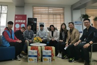 校领导慰问春节留校学生