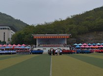 第二十届田径运动会盛大开幕 活力师生齐齐闪亮登场 