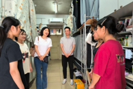 艺术学院开展“暖心送关怀”期末学生宿舍走访工作