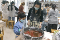 艺术学院与校团委举办“漆彩盲盒?非遗漂漆沉浸式创作”2025年美育浸润系列活动