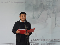 我校教师韦诗呐顺利举办个人艺术作品展