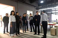 校领导到艺术设计学院召开现场办公会