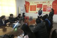 艺术设计学院领导慰问假期备战区级技能竞赛的师生