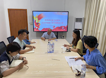 校领导指导艺术学院教工党支部建设工作