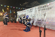 艺术学院师生赴三江县岜团村参加传统文化旅游节文艺汇演