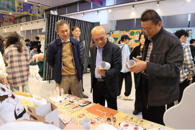 校领导参加艺术学院第十三届企业开放周暨2024届毕业作品展演活动